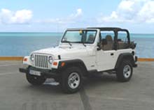 Jeep Wrangler in Maui
